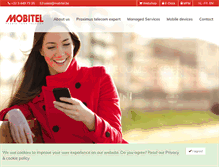 Tablet Screenshot of mobitel.be